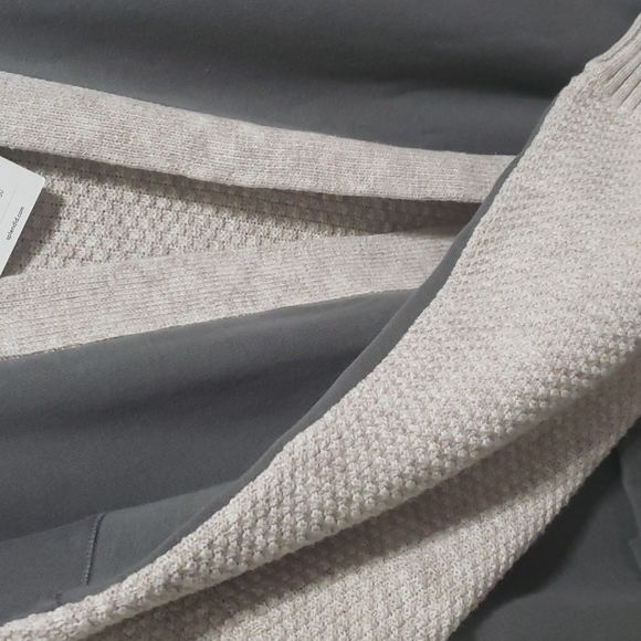 NWT Splendid Jayla Mixed-Media Open Cardigan Jacket L XL - Picture 7 of 9